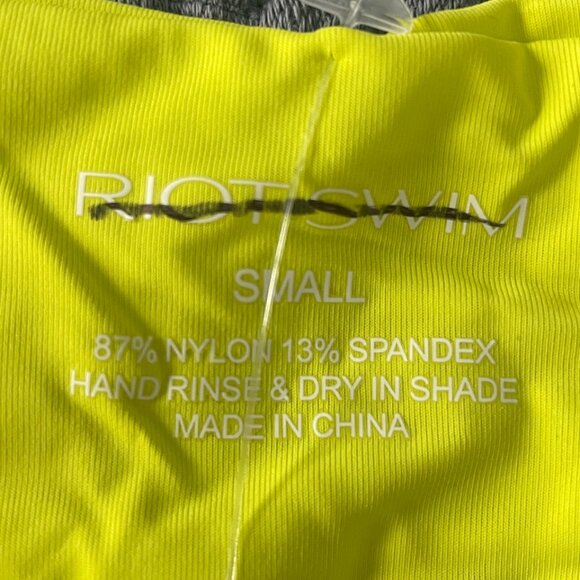 Riot Echo One Piece Kiwi S NWOT - Picture 4 of 9